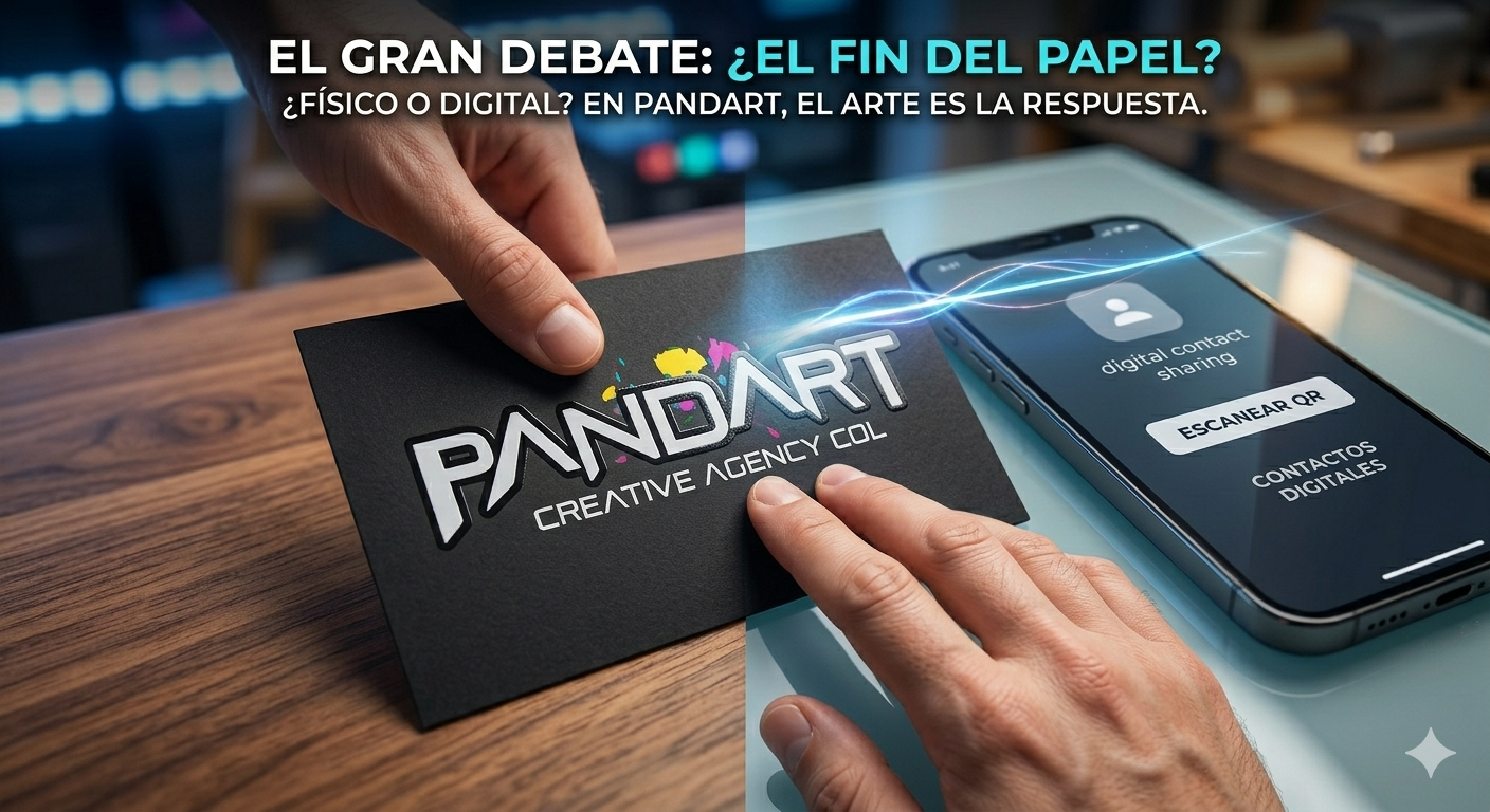 📇 Tarjetas de Presentación: El Activo Físico de tu Estrategia Digital